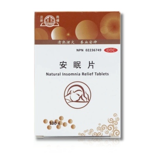 Natural Insomnia Relief Tables,100s,安眠片